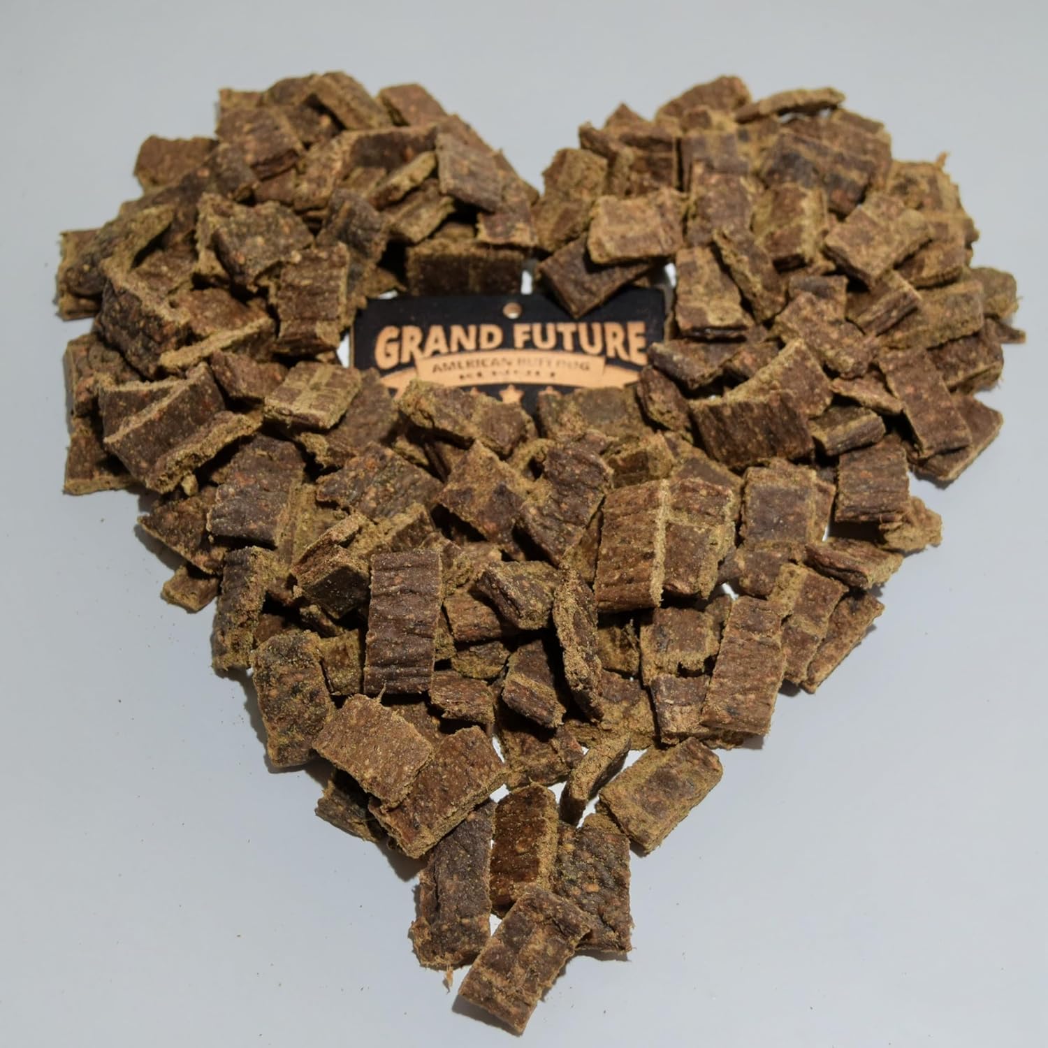 Grand Future high protein grass-fed beef recipe two pound bag layout