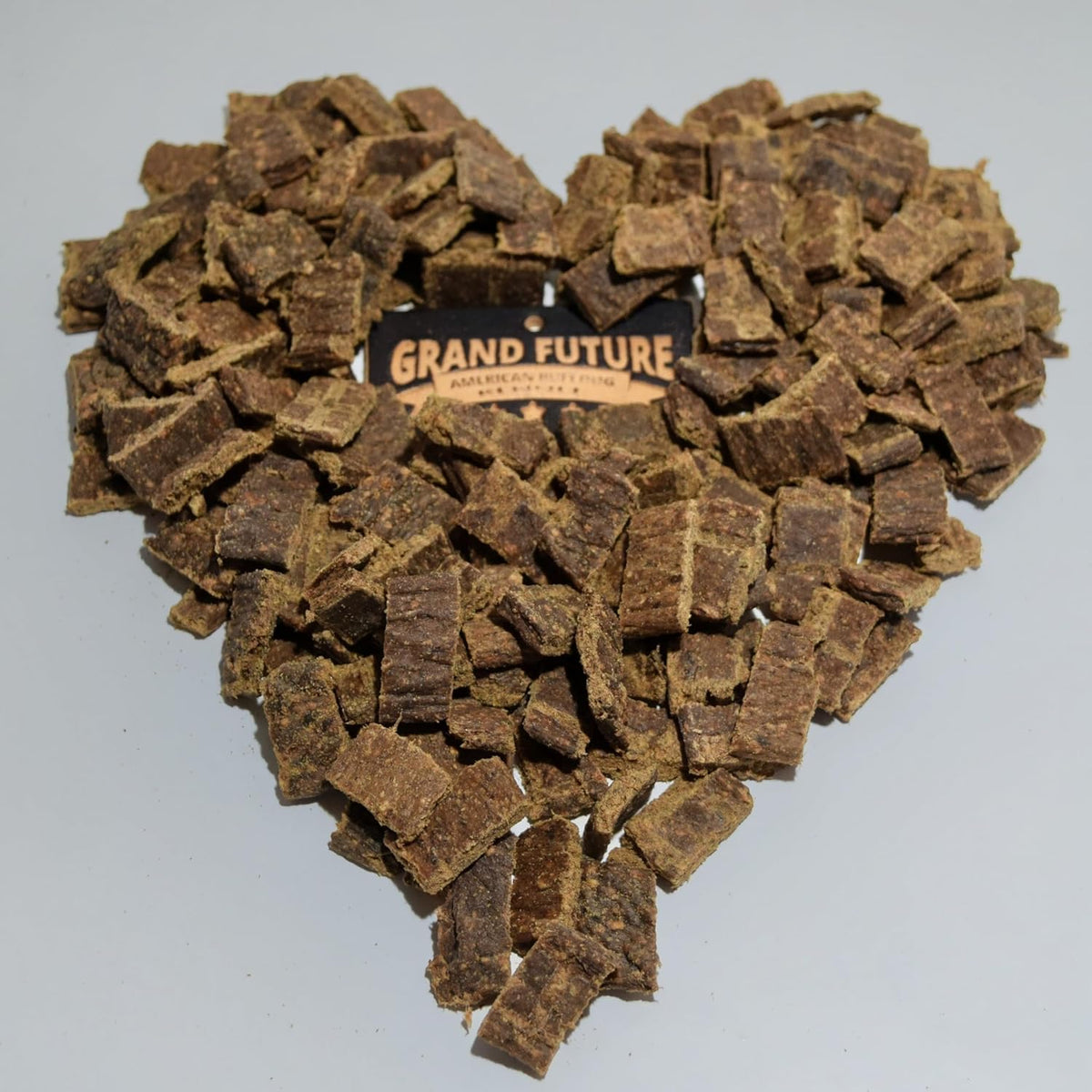 Grand Future high protein grass-fed beef recipe two pound bag layout
