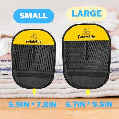 PotatoLife electrostatic grooming glove for pet hair