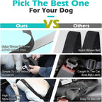 360-degree rotatable metal hook on Pawaboo seatbelt