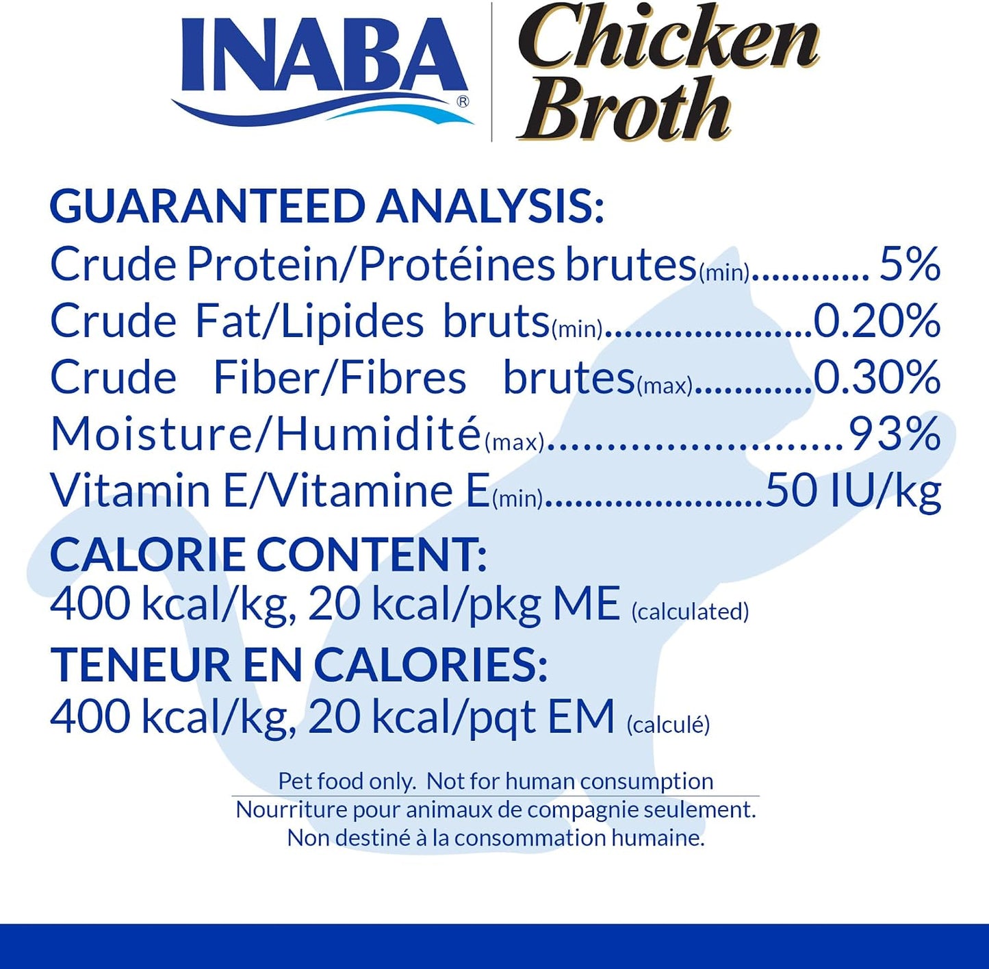 Authentic USA imported healthy cat broth snack for picky eaters