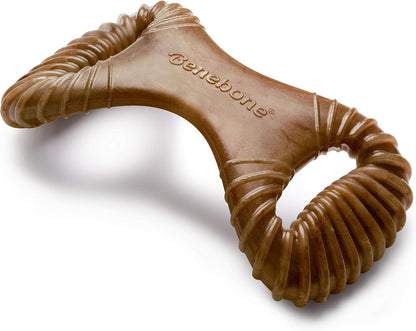 Benebone Zaggler Rolling Dog Chew Toy for Aggressive Chewers, Real Bacon, Made in USA, Medium - Image 8