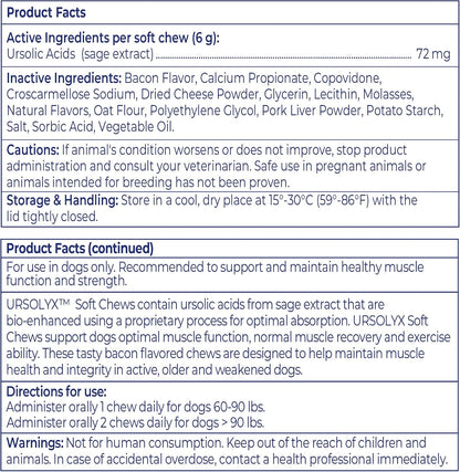 Virbac URSOLYX authentic imported pet health supplement bottle display