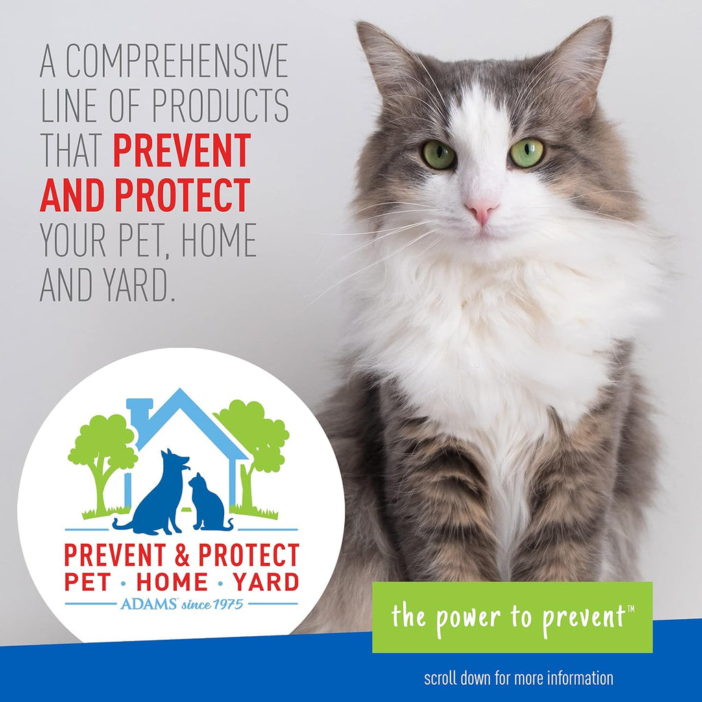 Adams 16 fluid ounce bottle cat flea control formula