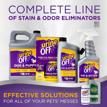 UrineOFF 500 milliliters cat urine cleaning solution packaging