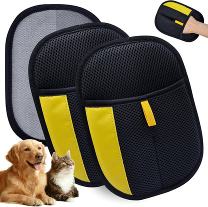 Pet Hair Removal Glove for Dogs & Cats, Upgraded Reusable Electrostatic Pet Hair Gloves, Pet Hair Remover Tool for Clothing, Couch, Carpet,Pet Beds, Car Seat, Convenience for Busy Pet Owners - Image 9