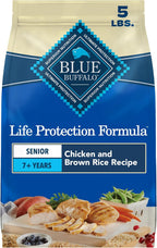 Blue Buffalo Life Protection Formula Chicken & Brown Rice Senior Dry Dog Food, Supports Immunity with Antioxidant-Rich LifeSource Bits, Promotes Healthy Muscle Development, Skin & Coat Health, 40 lbs - Image 11