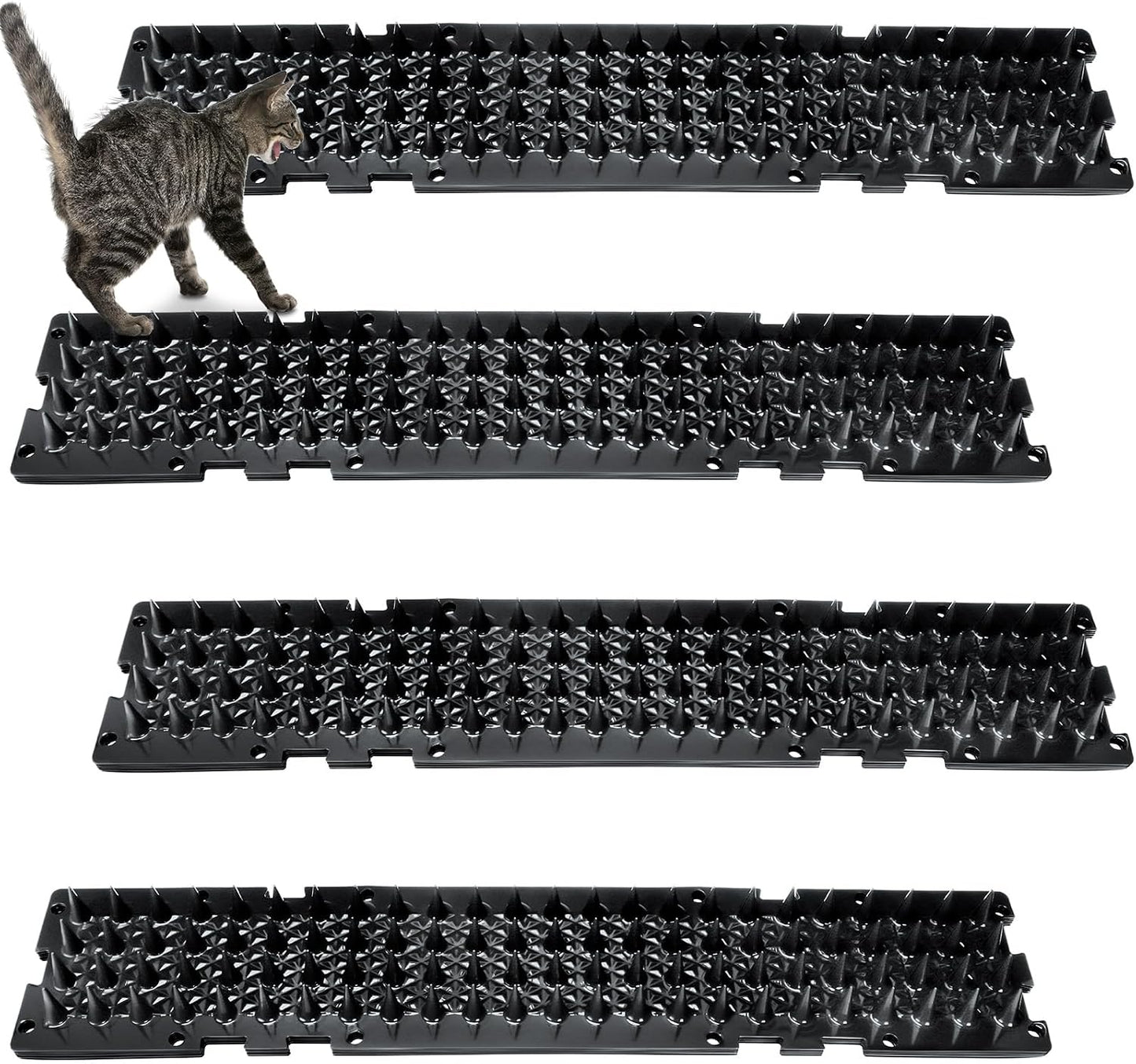 Packaging overview of Nuanchu 12 piece cat repellent mat set