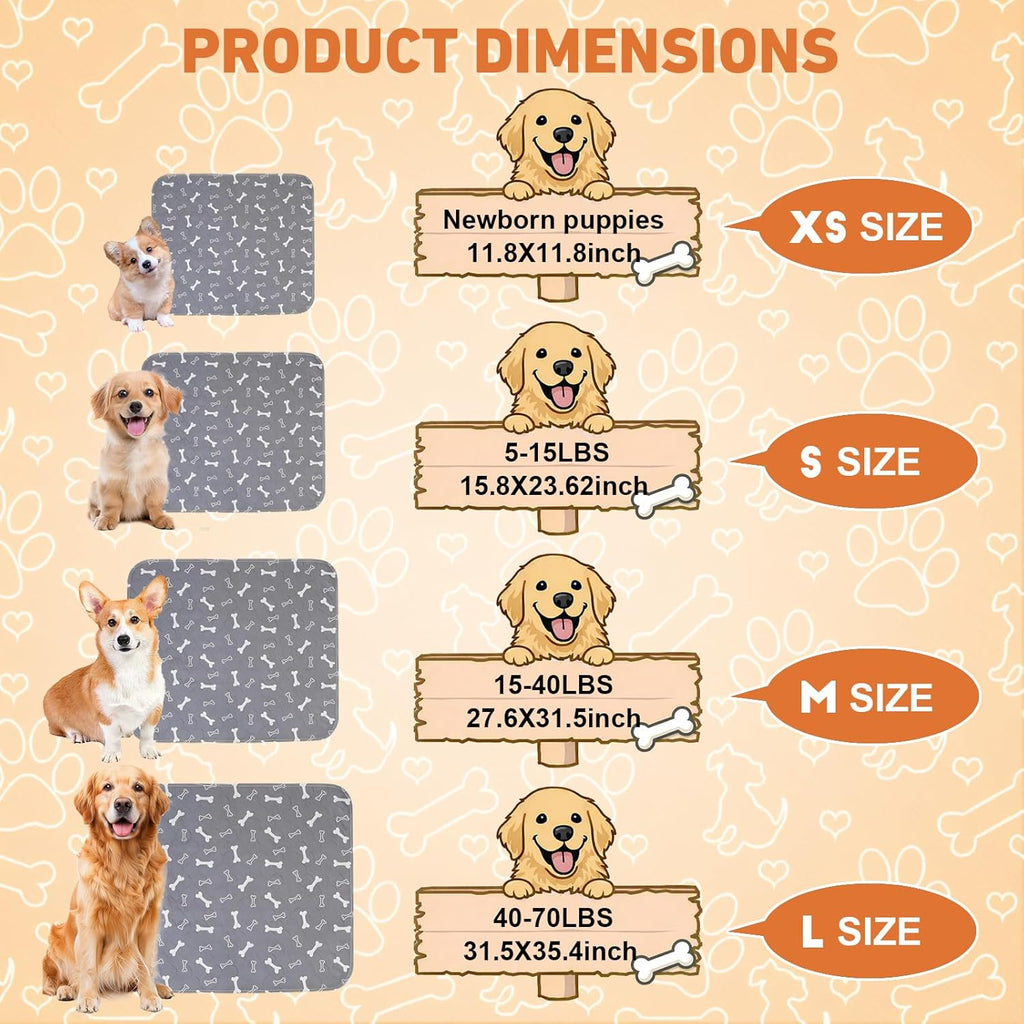Dog using Comasua reusable potty pad indoors