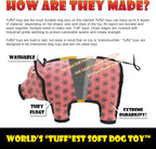 Tuffy Zoo Junior Monkey size scale reference