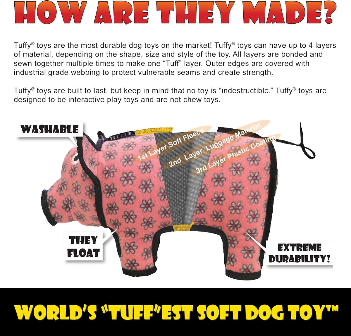Tuffy Zoo Junior Monkey size scale reference
