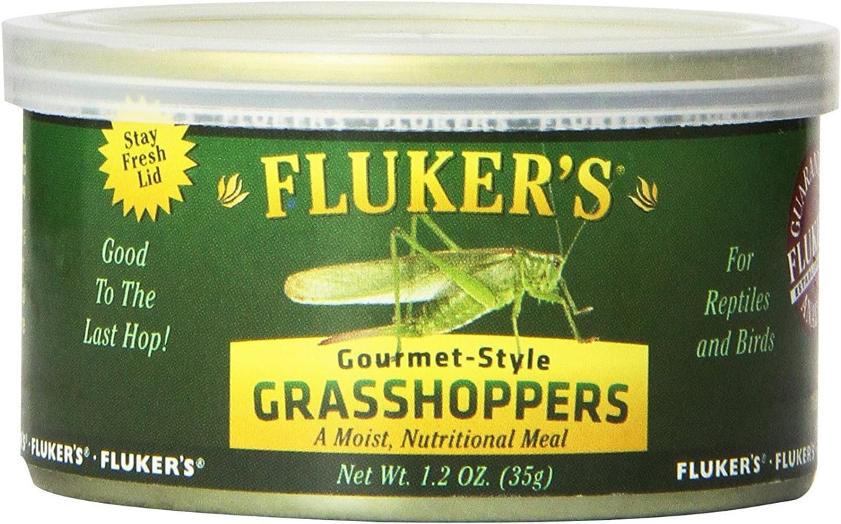 Fluker's canned mealworms stay-fresh lid open view