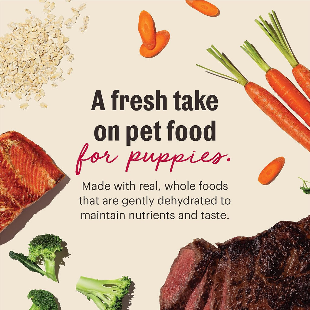 The Honest Kitchen puppy food 7 pound bag serving instructions