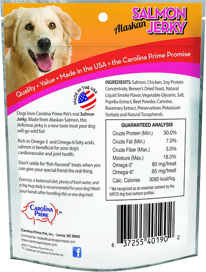 Authentic USA imported salmon jerky dog treats