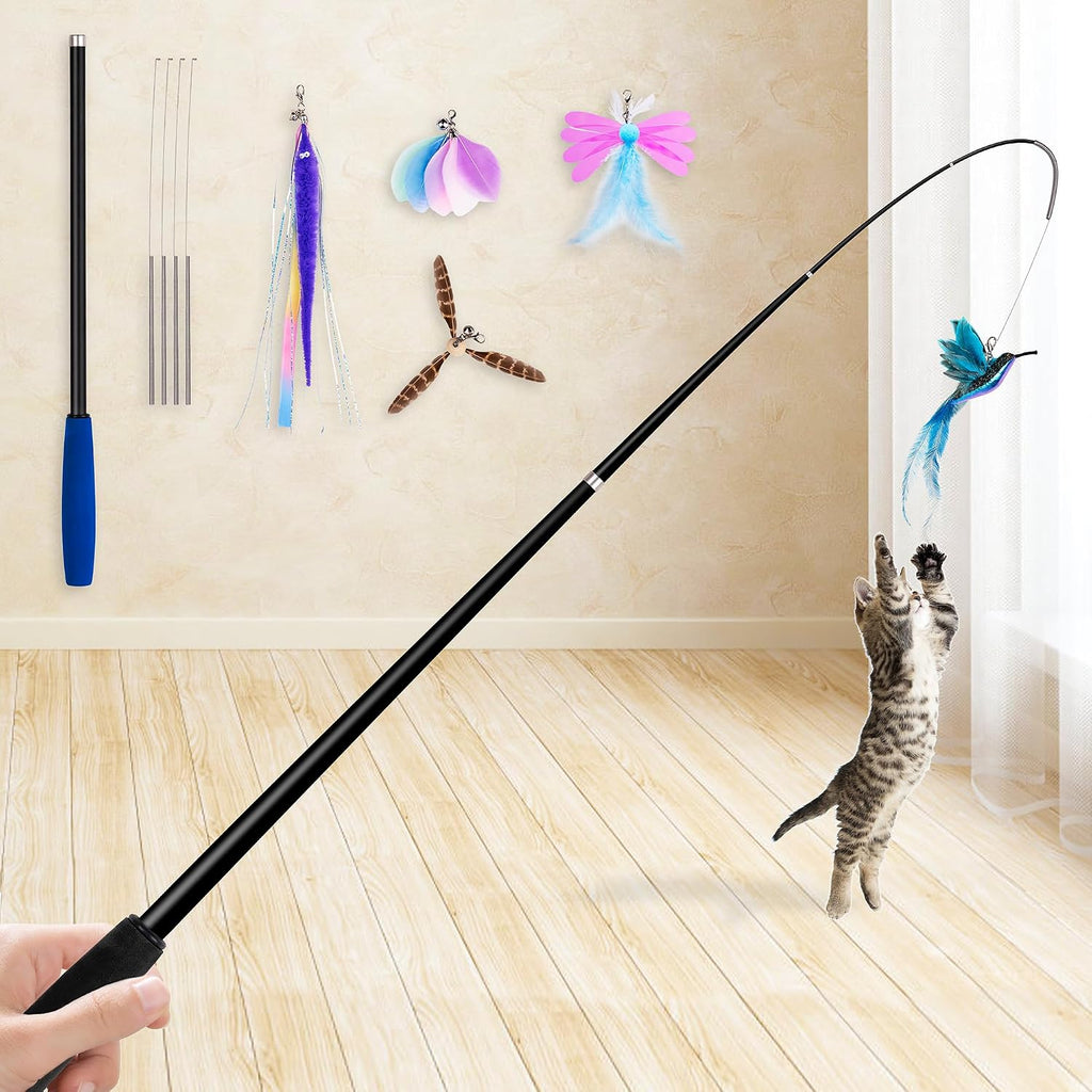 JXFUKAL durable kitten teaser refills assortment for daily active play.