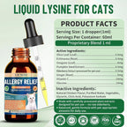 Packaging details of Vicsom 60ml liquid tincture for cat atopic dermatitis relief