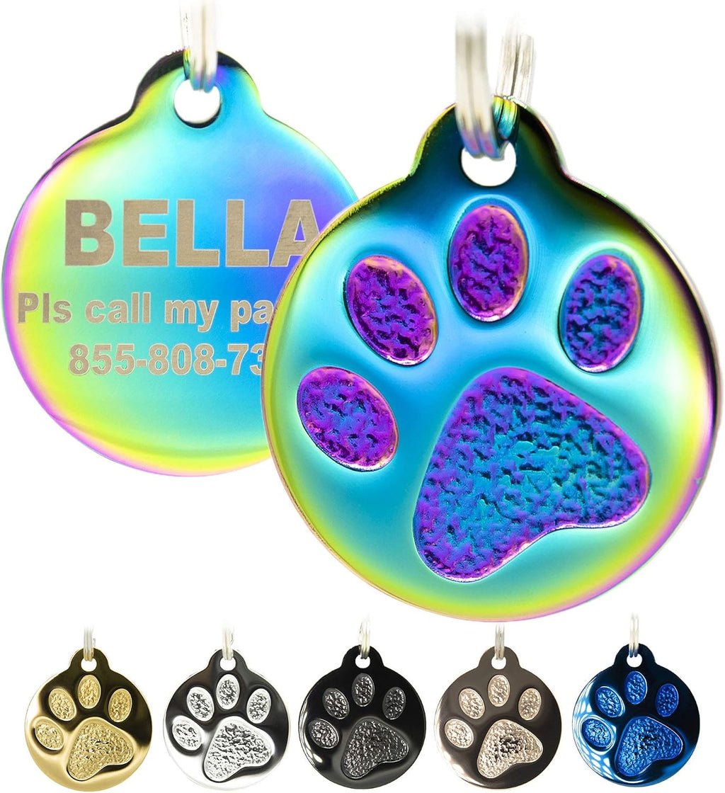 PetANTastic Engraved Cat ID Tags packaging and product display