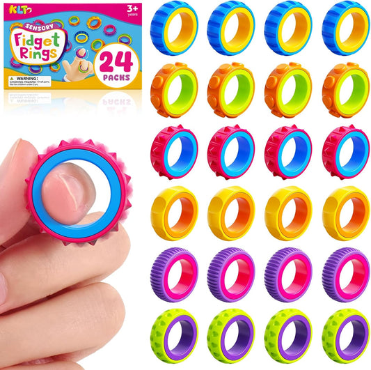 KLT 24 Pack Sensory Rings front view
