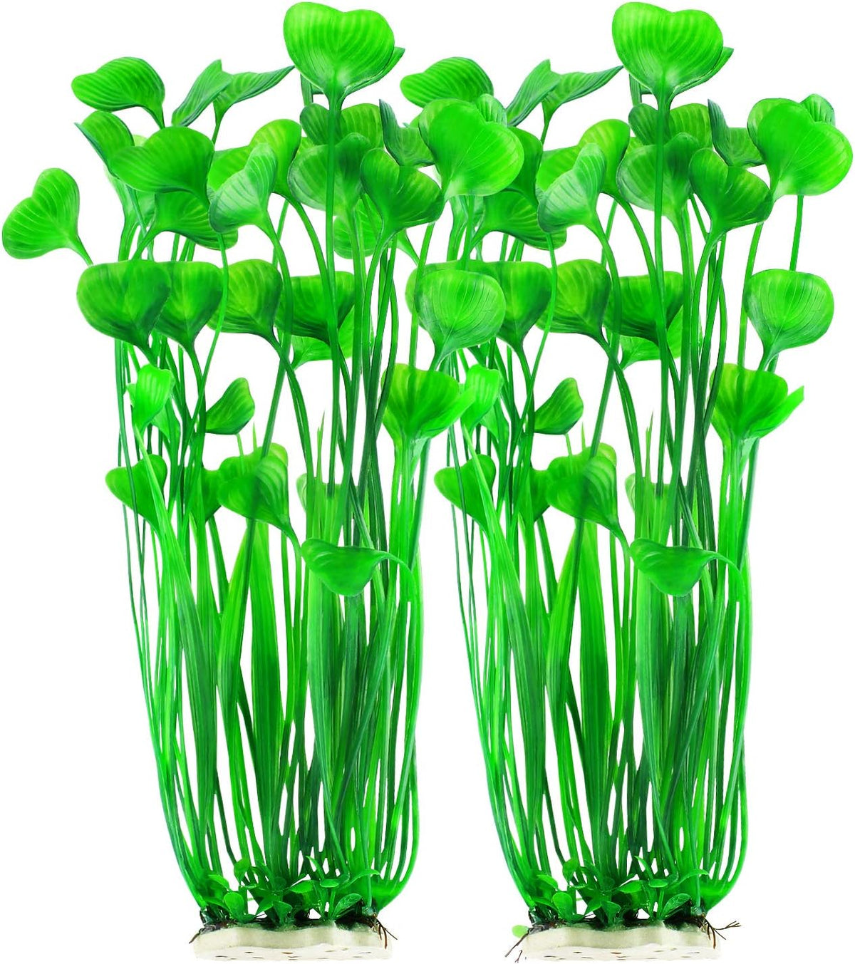 MyLifeUNIT plastic fish tank plants front view