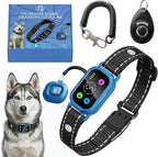 Uberdawgz 2-in-1 smart dog bark collar front view