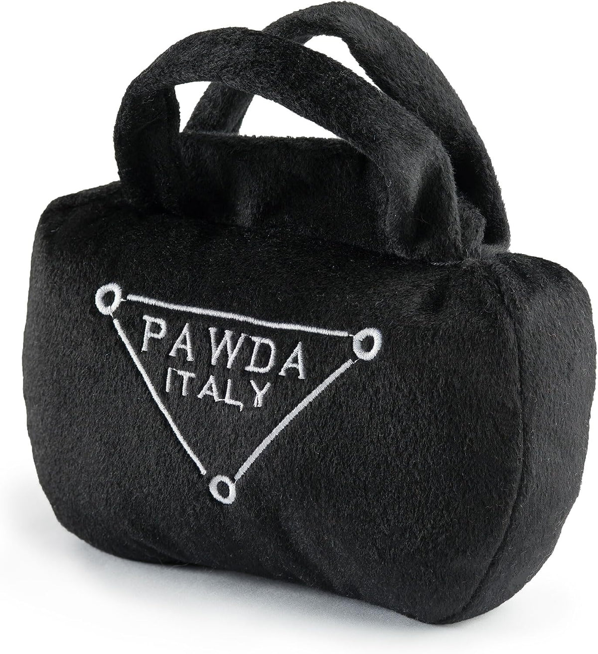 Haute Diggity Dog Barkin Bag with Scarf, Plush Designer Dog Toys with Interactive Squeaker, Stimulating Pet Enrichment, Machine-Washable & Safe Materials for All Breeds, Size Small - Image 12
