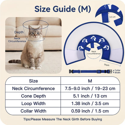 USA imported premium cat health care accessory packaged for post-surgery incision protection