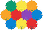 FluentPet non-slip tile base designed to hold up to six recordable pet buttons.