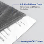 NICREW cat thermal bed pad showing the removable machine washable cover