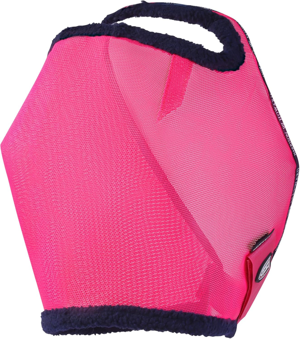 Close up of Harrison Howard fly mask fleece padding