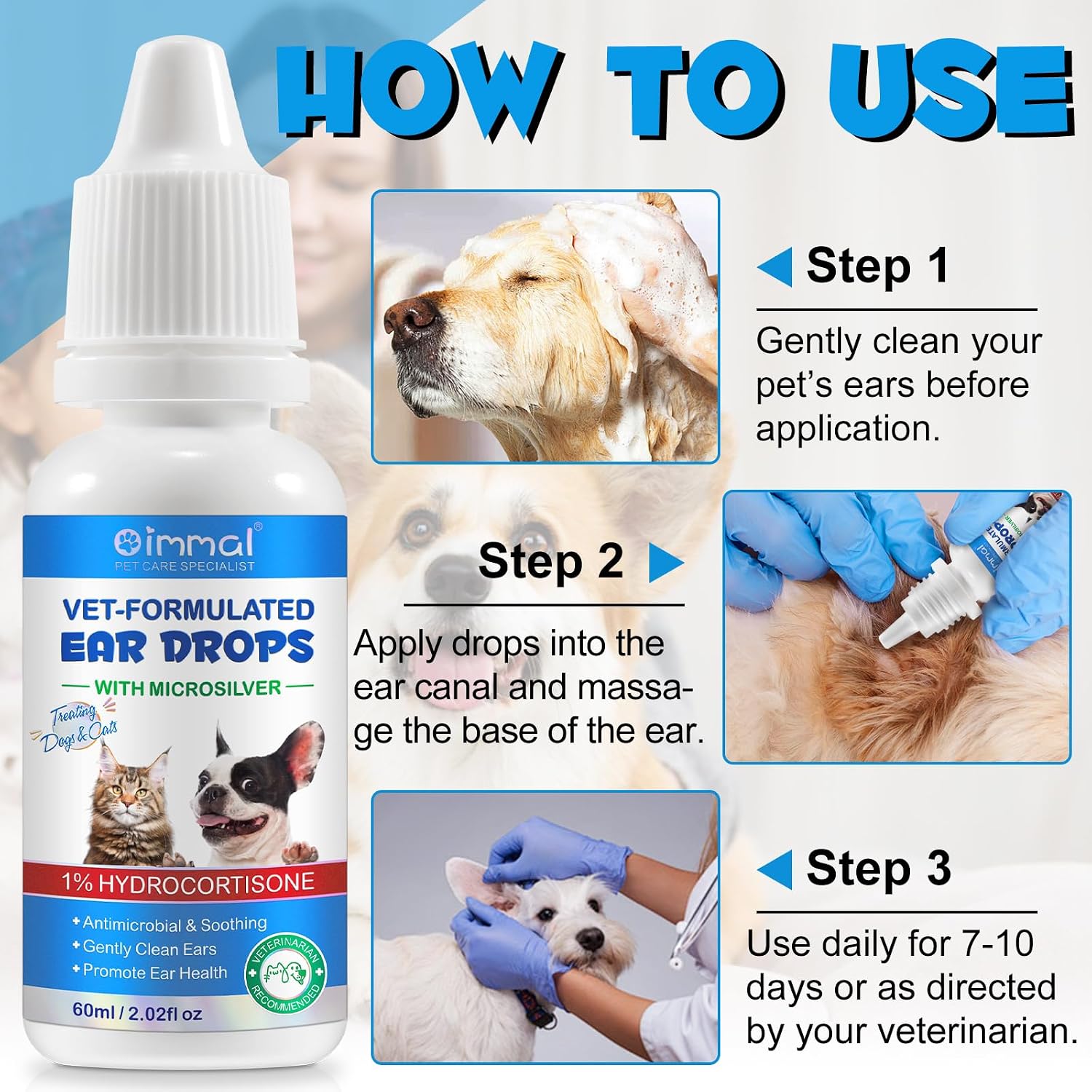 Alivo ear infection treatment packaging details