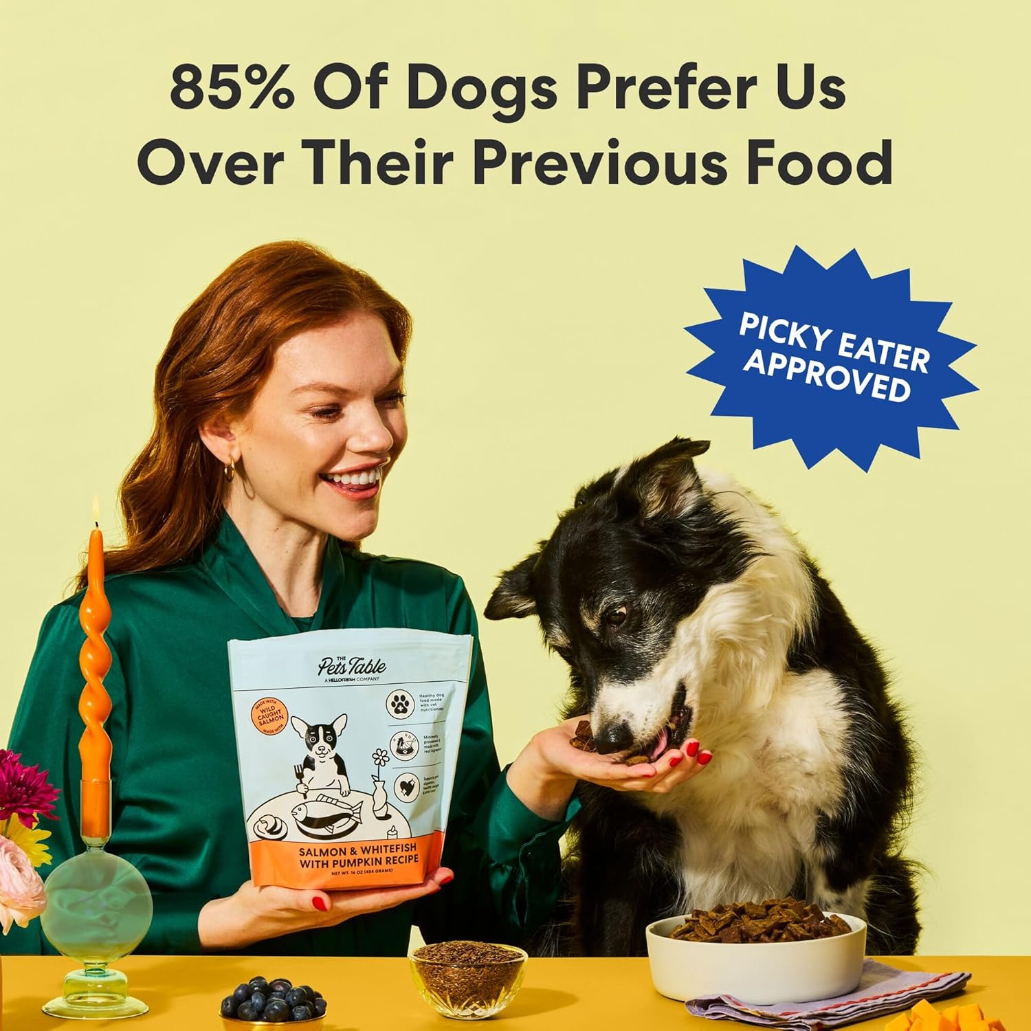 The Pets Table Chicken & Sweet Potato Air Dried Dog Food, 1 lb / 16 oz Bag - Image 9