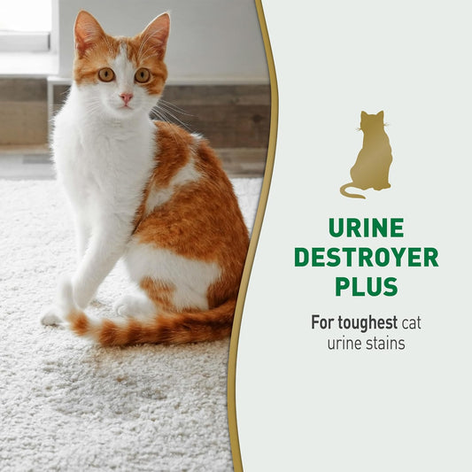Authentic USA imported Nature's Miracle cat urine remover on carpet
