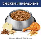 Nutritional information label on Hill's Science Diet small breed dog food
