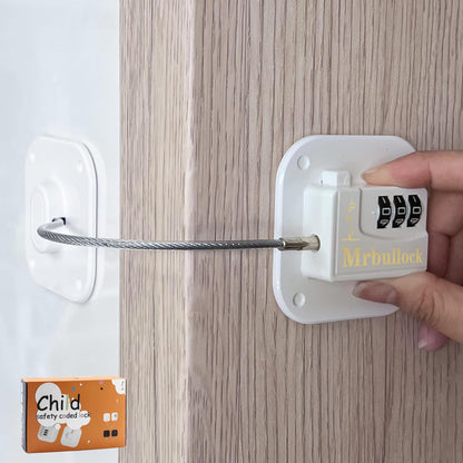 MRBULLOCK AIXIAOYA keyless refrigerator lock front view