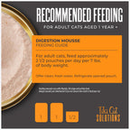 Tiki Cat Solutions digestive health supplement nutrition facts label