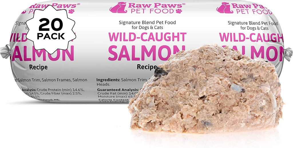 Raw Paws Signature Blend Pet Food for Dogs & Cats - Beef Recipe, 1-lb Rolls (20 Pack) - Fresh Pet Food Made in USA, Grass-Fed Beef, Natural Dog Food Rolls, Raw Frozen Dog Food & Cat Food - Image 11