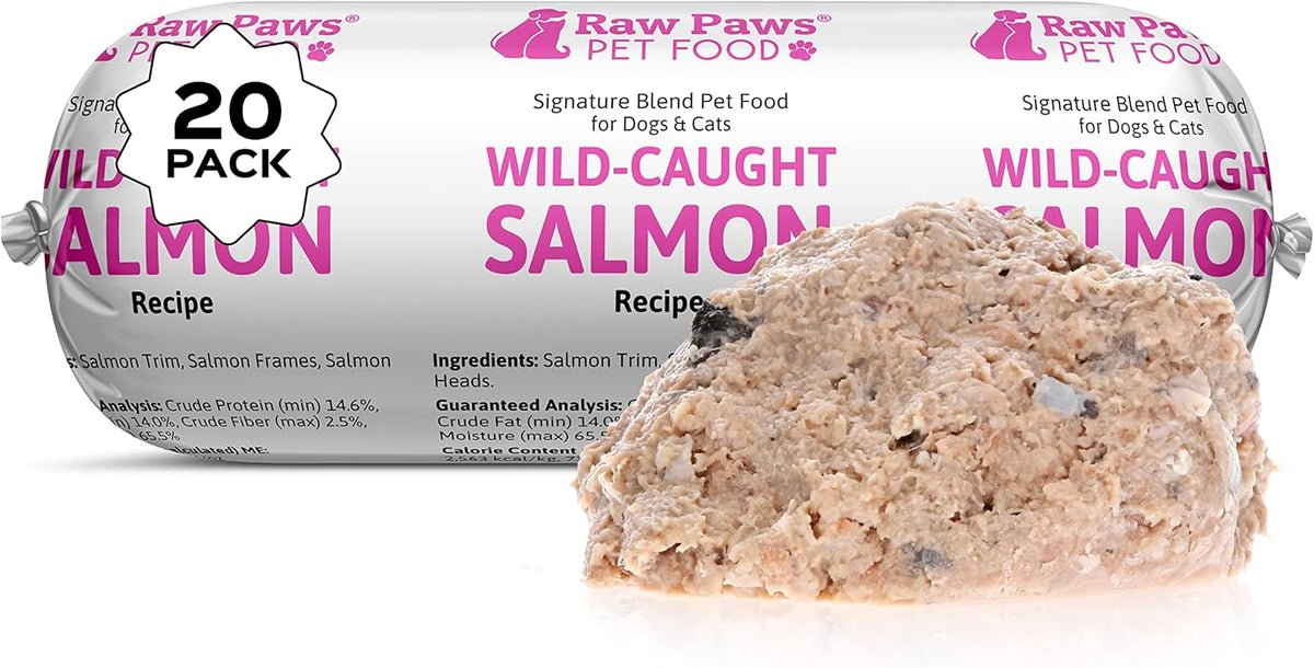 Raw Paws Signature Blend Pet Food for Dogs & Cats - Goat Recipe, 1-lb Rolls (20 Pack) - Fresh Raw Pet Food Made in USA, Natural Dog Food Rolls, Small-Batch Frozen Goat Dog Food, Raw Frozen - Image 12