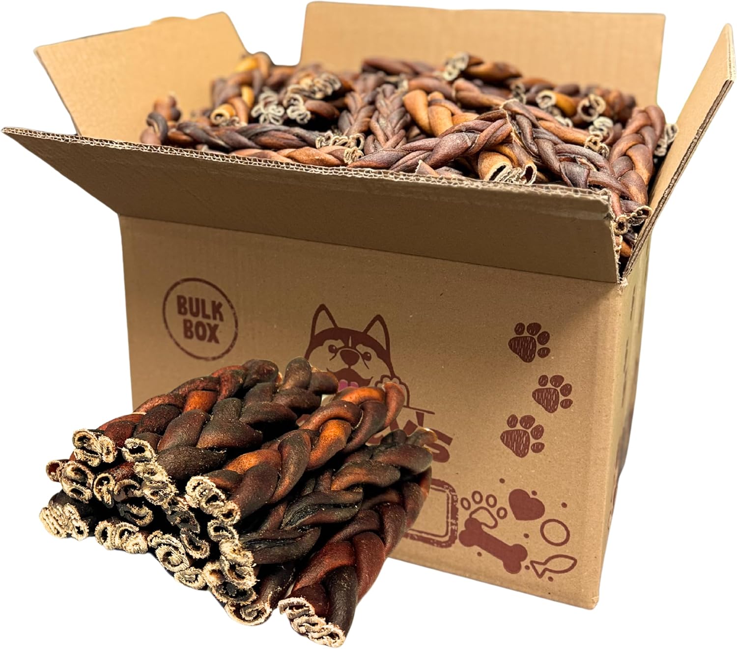 Woofley's 16 count pet supplement treats product display
