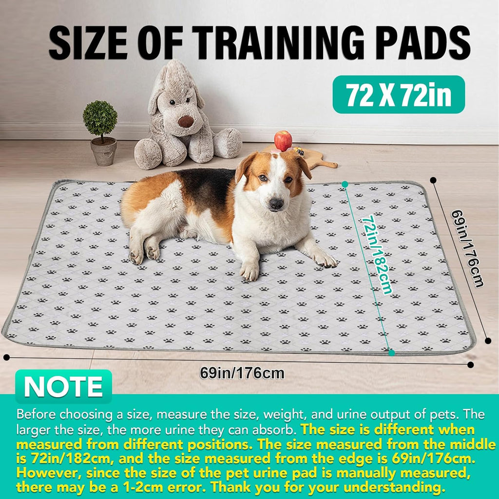 Furwey dog training pads showing four layer absorbent material construction