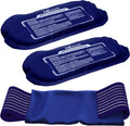 Medvice reusable hot and cold ice packs 3-piece set front view