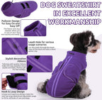 Queenmore pullover dog jacket adjustable abdominal strap close up view