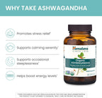 Himalaya organic ashwagandha 670 mg bottle side view