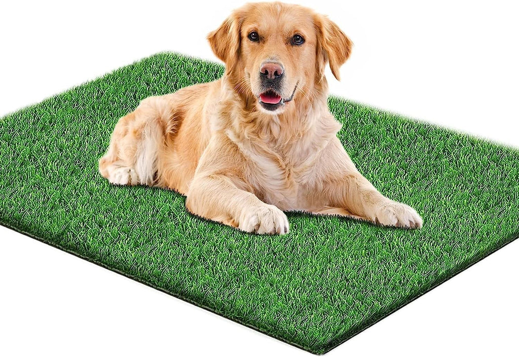 Dog Grass Pad,51.2x31.5In Fake Grass for Dogs,Artificial Grass Pee Pad for Puppies Potty Training Indoor Outdoor - Image 9
