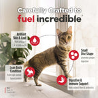 Nulo adult trim cat food nutritional information side view