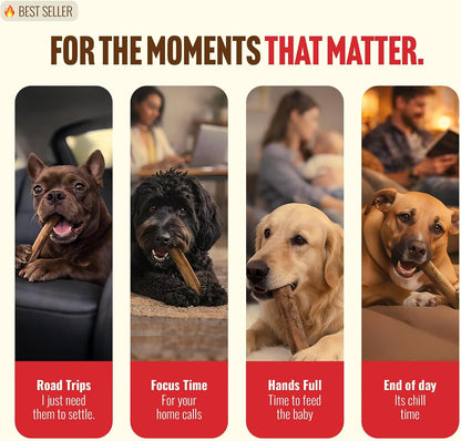 Natural Farm long lasting high protein healthy treats for medium and large dogs