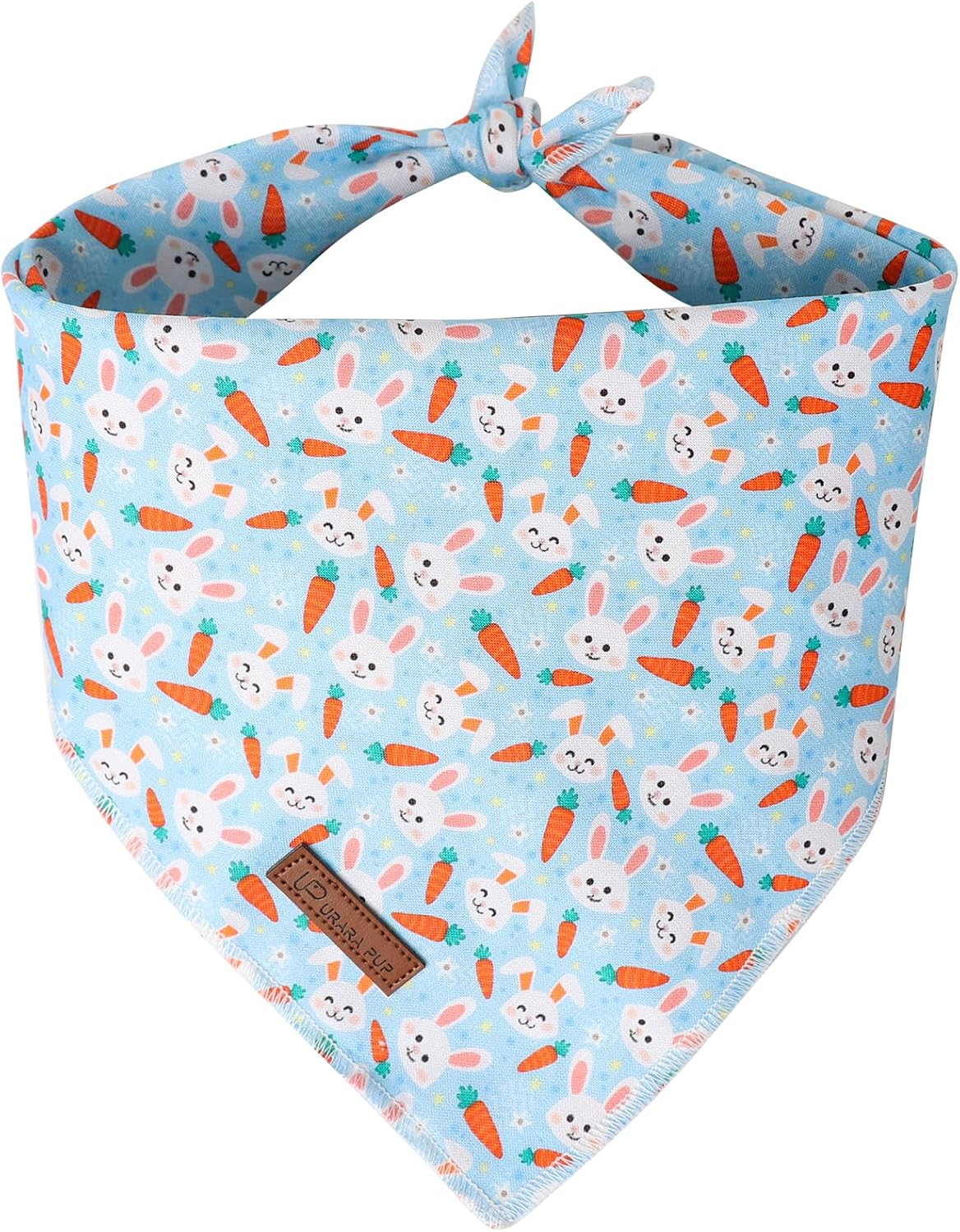 Up Urara Pup spring themed pet kerchief for small dogs