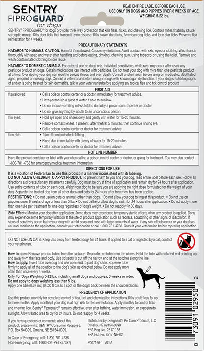 Waterproof tick protection for puppies product overview