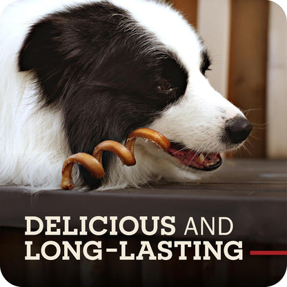 Redbarn slow roasted natural juice spiral dog chew stick texture