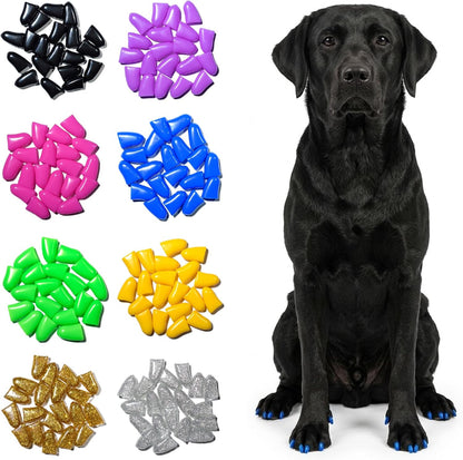 Zetpo dog nail caps 100 pieces XL size front view
