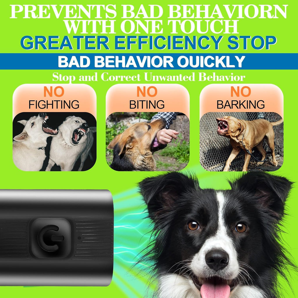 Side view of Baopilong ultrasonic pet training tool